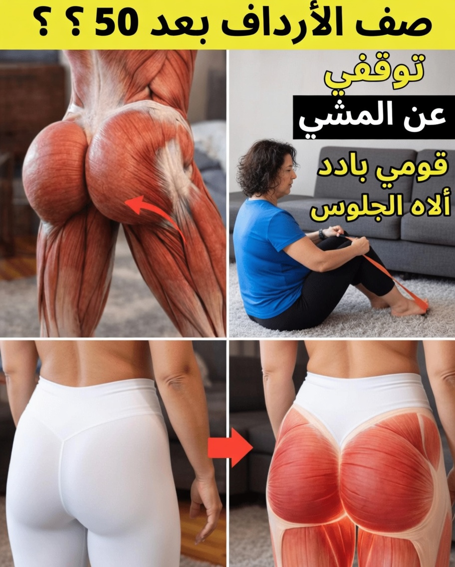 فوق سنّ الستين؟ 5 تمارين أساسية لبناء عضلات مؤخرة أقوى بسرعة | حركات لكبار السن