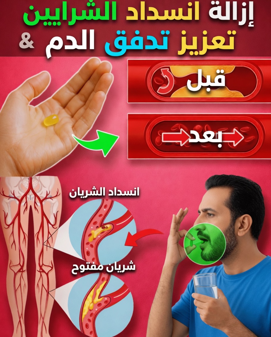 ٧ فيتامينات قوية قد تساعد في دعم شرايين أكثر صفاءً وتعزيز تدفق الدم طبيعيًا لصحة القلب