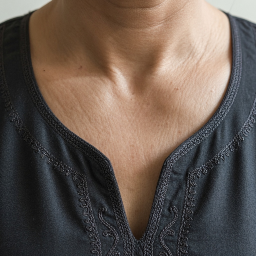 اكتشف سر شباب العنق ومنطقة أعلى الصدر: لماذا يمكن أن يحوّل هذا المزيج الطبيعي البسيط بشرتك