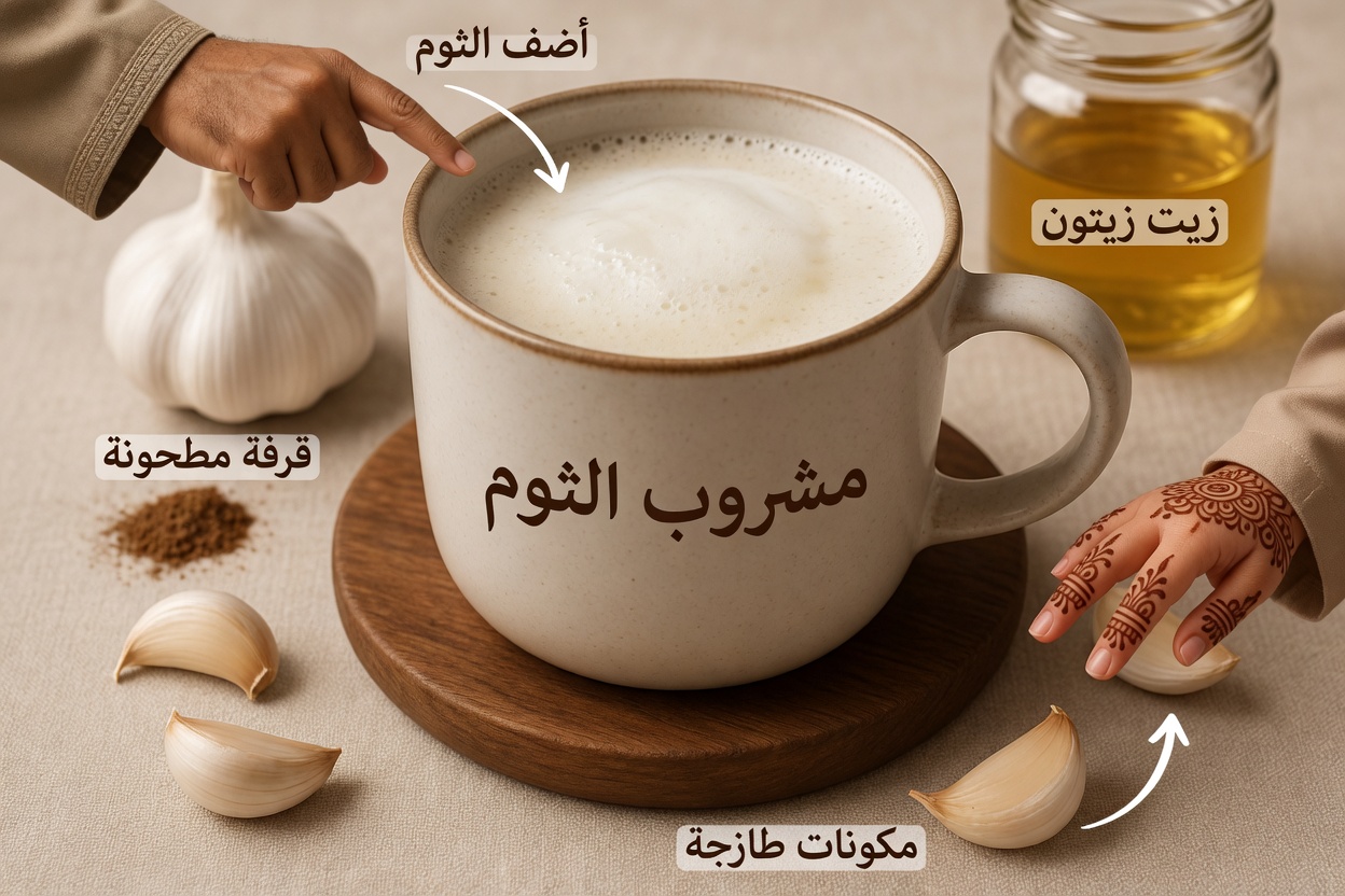 القهوة والثوم: دعم الطاقة والتحمّل والحيوية للرجال في الستينيات والسبعينيات من العمر