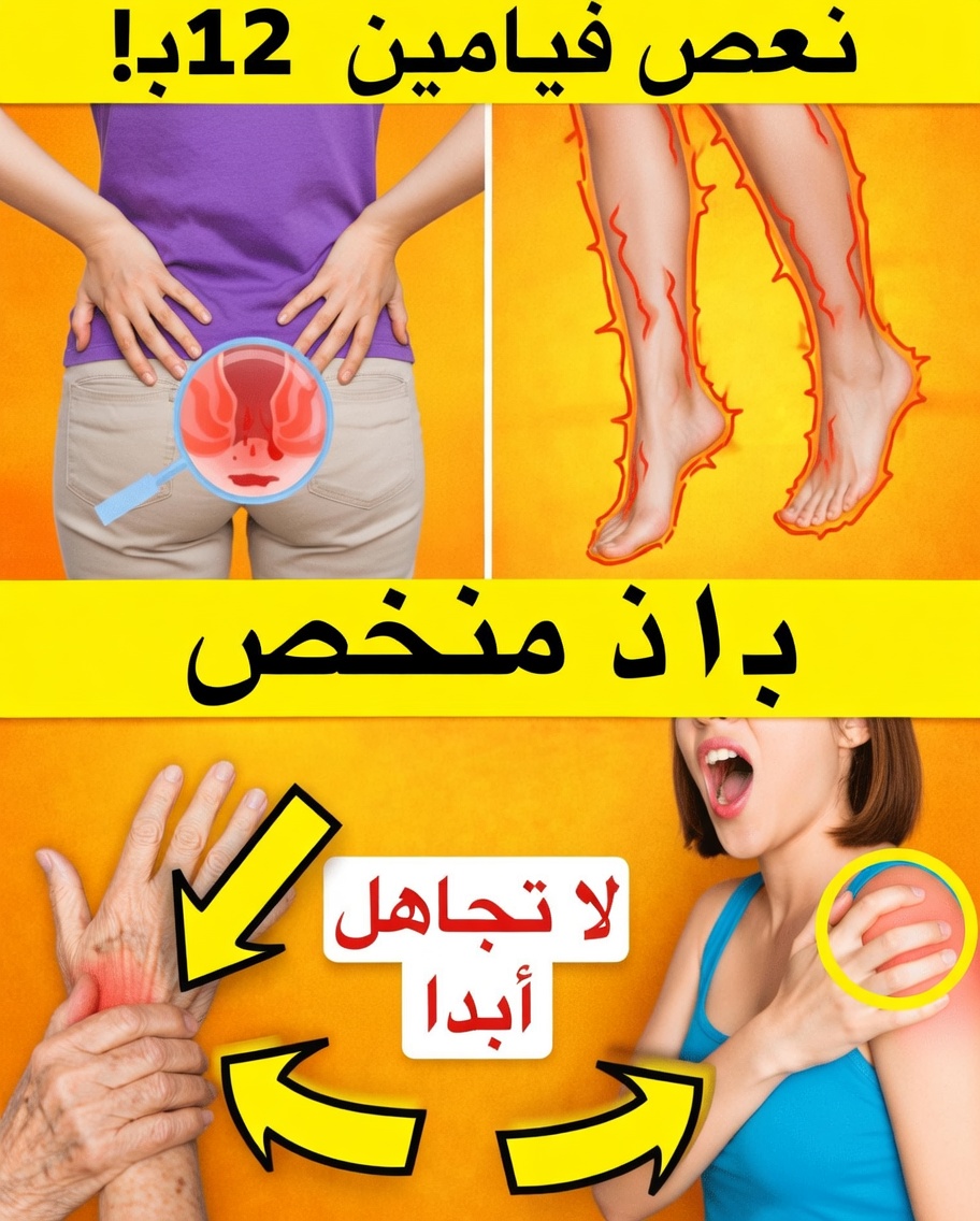 8 علامات غريبة يستغيث بها جسمك طلبًا لفيتامين B12 يغفل عنها كبار السن غالبًا بعد سن الستين