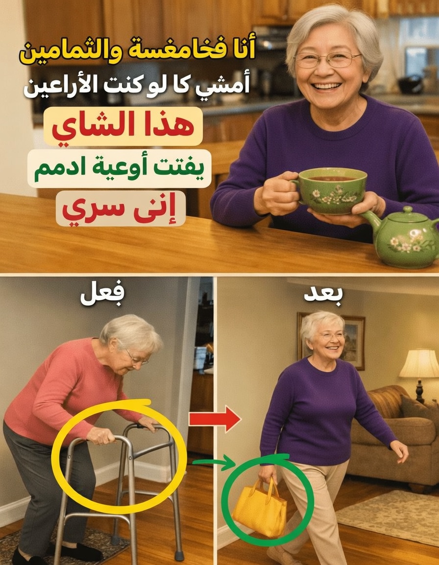 فوق سن الستين؟ هذه الأنواع الثلاثة البسيطة من الشاي قد تساعد في دعم قوة الساقين وتحسين الحركة اليومية