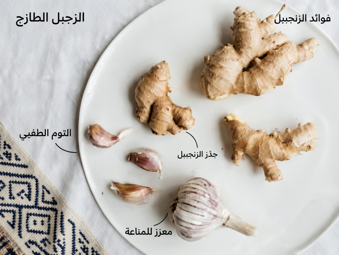 الثوم والزنجبيل لعلاج الدوالي: علاج طبيعي فعّال