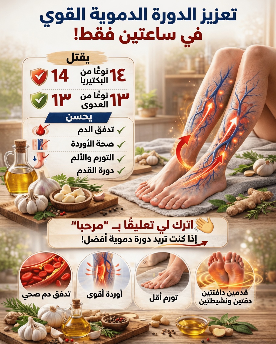 المشروب رقم 1 الذي يجب على كبار السن تجربته لتحسين الدورة الدموية