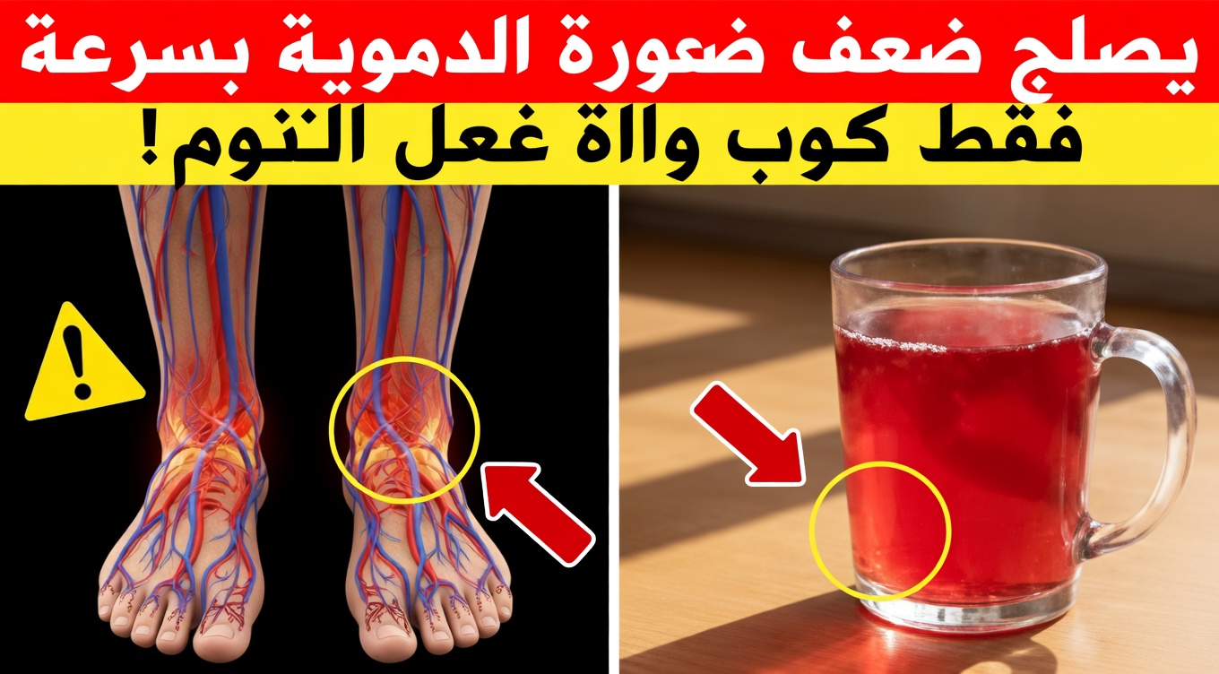 المشروب رقم 1 الذي يجب على كبار السن تجربته لتحسين الدورة الدموية