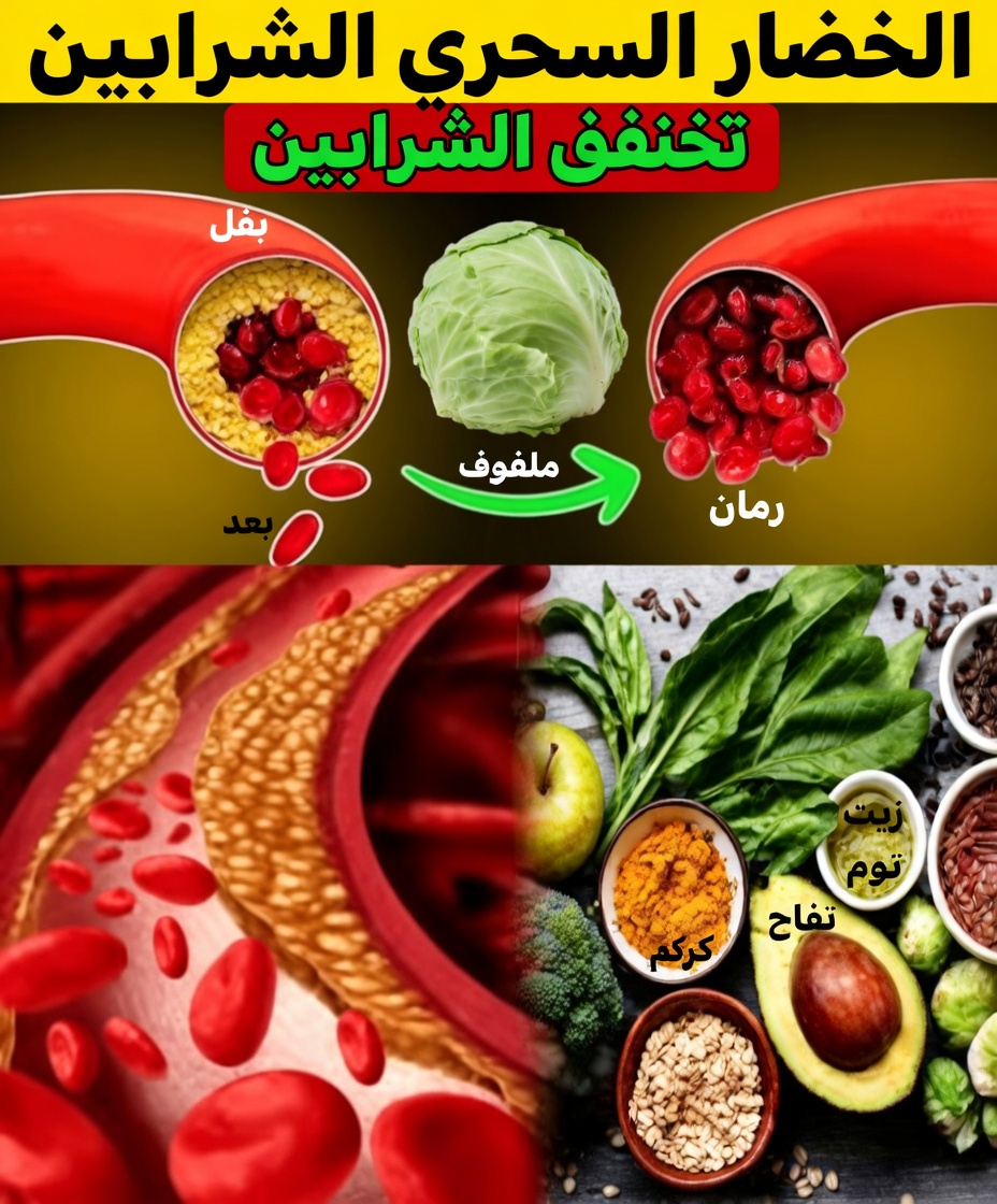 ٧ طرق طبيعية وبسيطة لموازنة الكوليسترول ودعم شرايين صحية يمكنك البدء بها اليوم