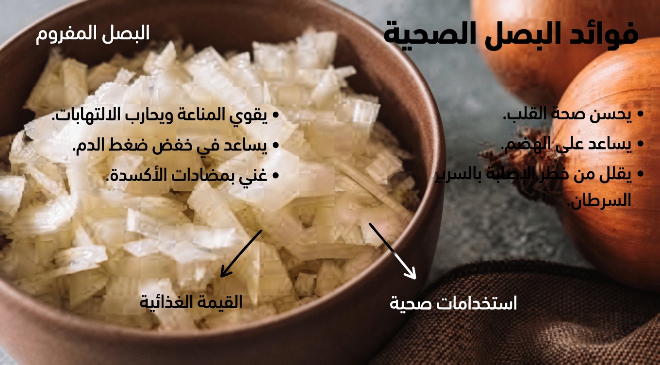 ١٤ طريقة مبتكرة يمكن للبصل من خلالها تحسين صحتك في المنزل