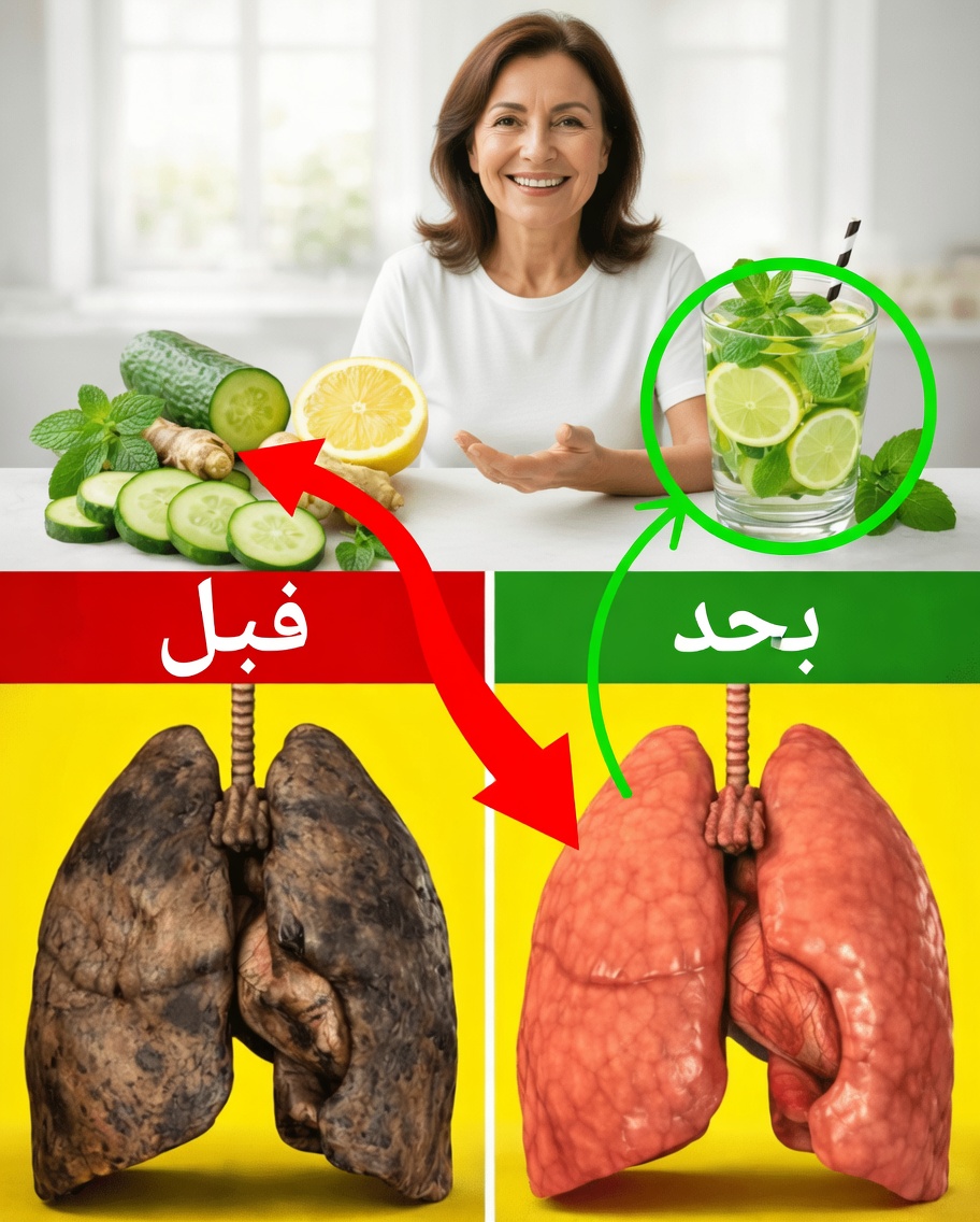 ٩ أسباب تجعلك تشرب مزيج الخيار والزنجبيل والنعناع والليمون والماء كل يوم