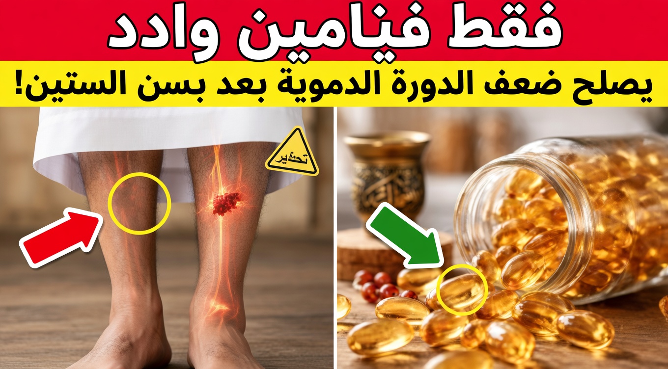 كبار السن، هل تهمس ساقاكُم بتحذيرات لا يمكنكم تجاهلها؟ 4 فيتامينات قد تدعم الدورة الدموية الصحية في الساقين