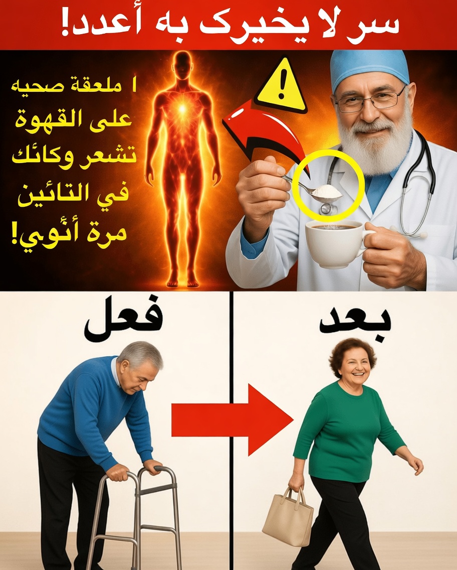 الفوائد الصادمة لإضافة هذا المسحوق إلى قهوتك | صحة كبار السن