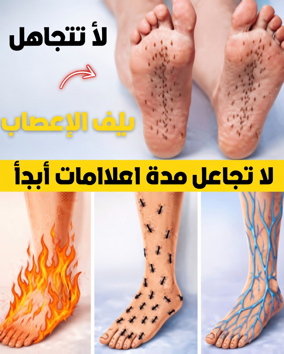 15 علامة مبكرة لتلف الأعصاب لا يجب تجاهلها بعد سن الأربعين