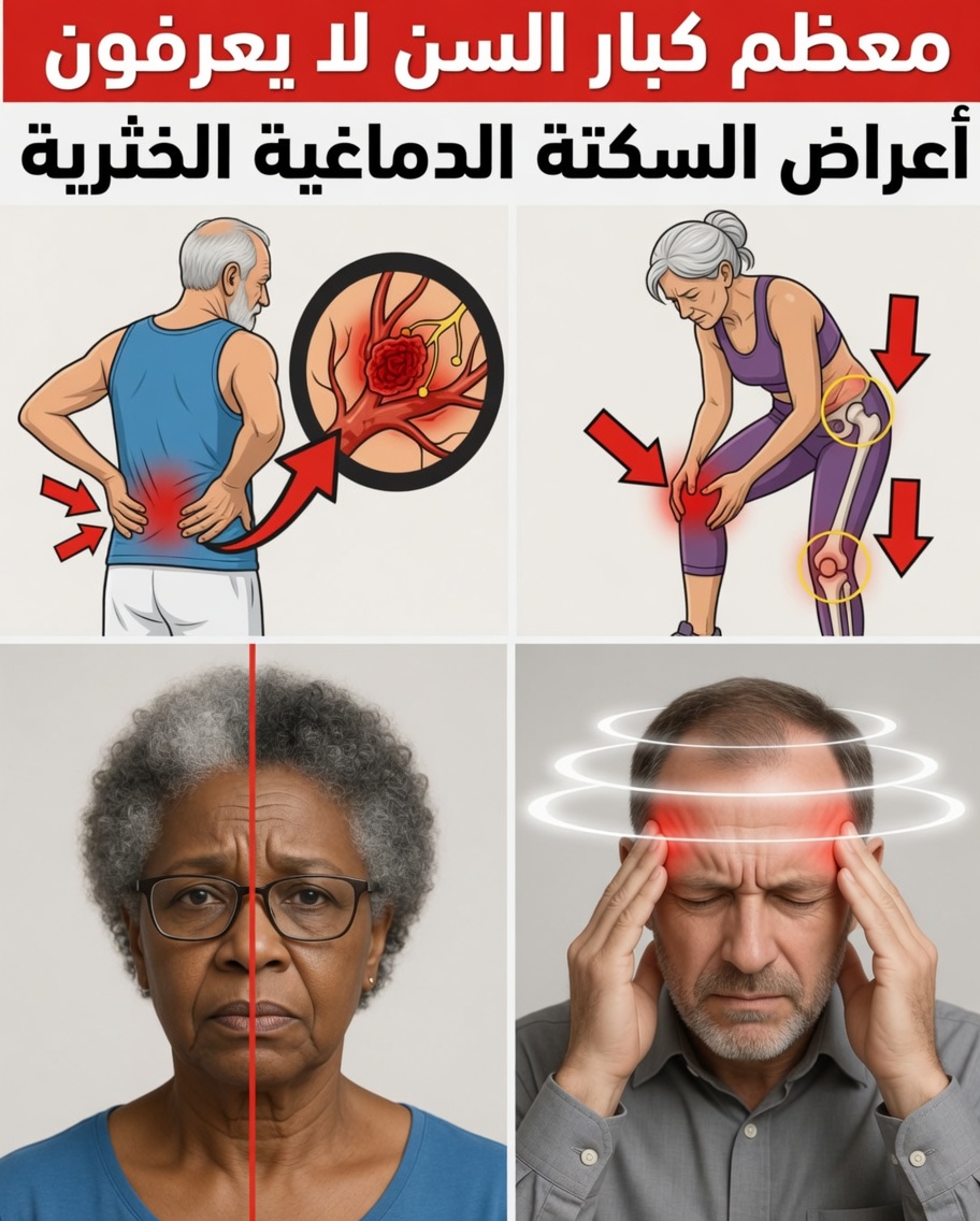 ٧ علامات تحذيرية للسكتة الدماغية الجوبية لدى من تجاوزوا الستين يتجاهلها الجميع (خصوصًا رقم ٤)