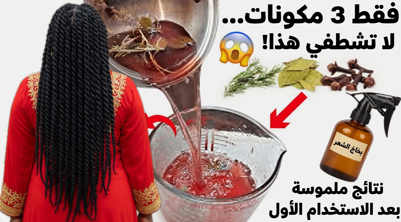 القرنفل وإكليل الجبل والزنجبيل: تونك بسيط لنمو الشعر من 3 مكونات يدهش الجميع (أفضل من الألوفيرا؟)