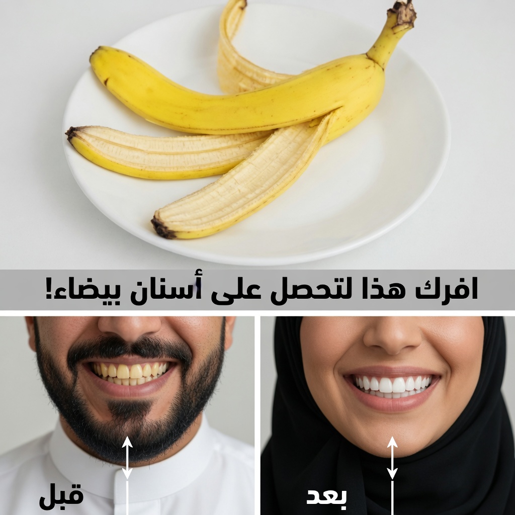 في دقيقتين فقط، أزل 10 سنوات من تصبغات الأسنان – المبيض الطبيعي الذي يعمل فعلاً