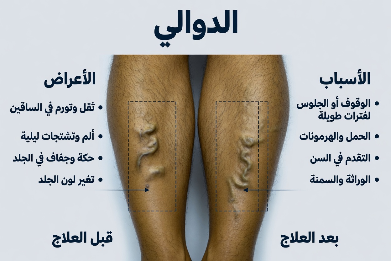 لماذا أصبحت عروقي بارزة ومرئية فجأة؟