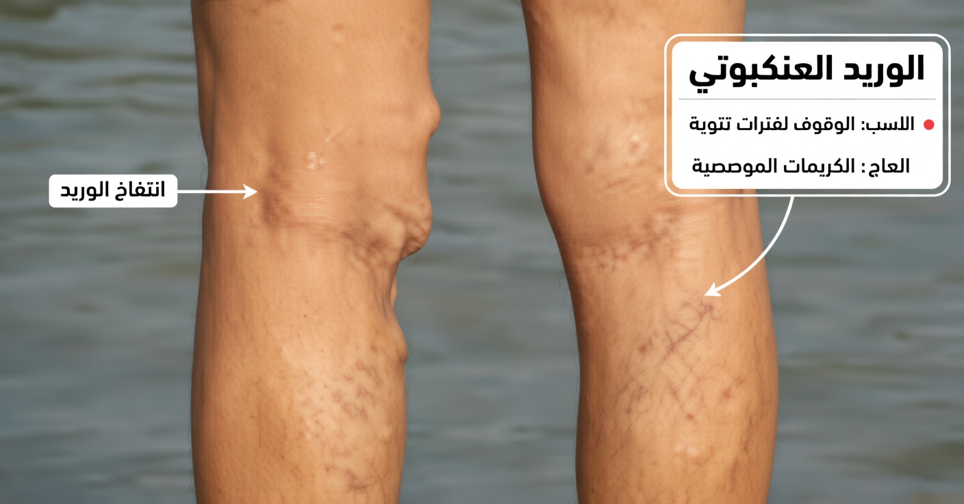 لماذا أصبحت عروقي بارزة ومرئية فجأة؟