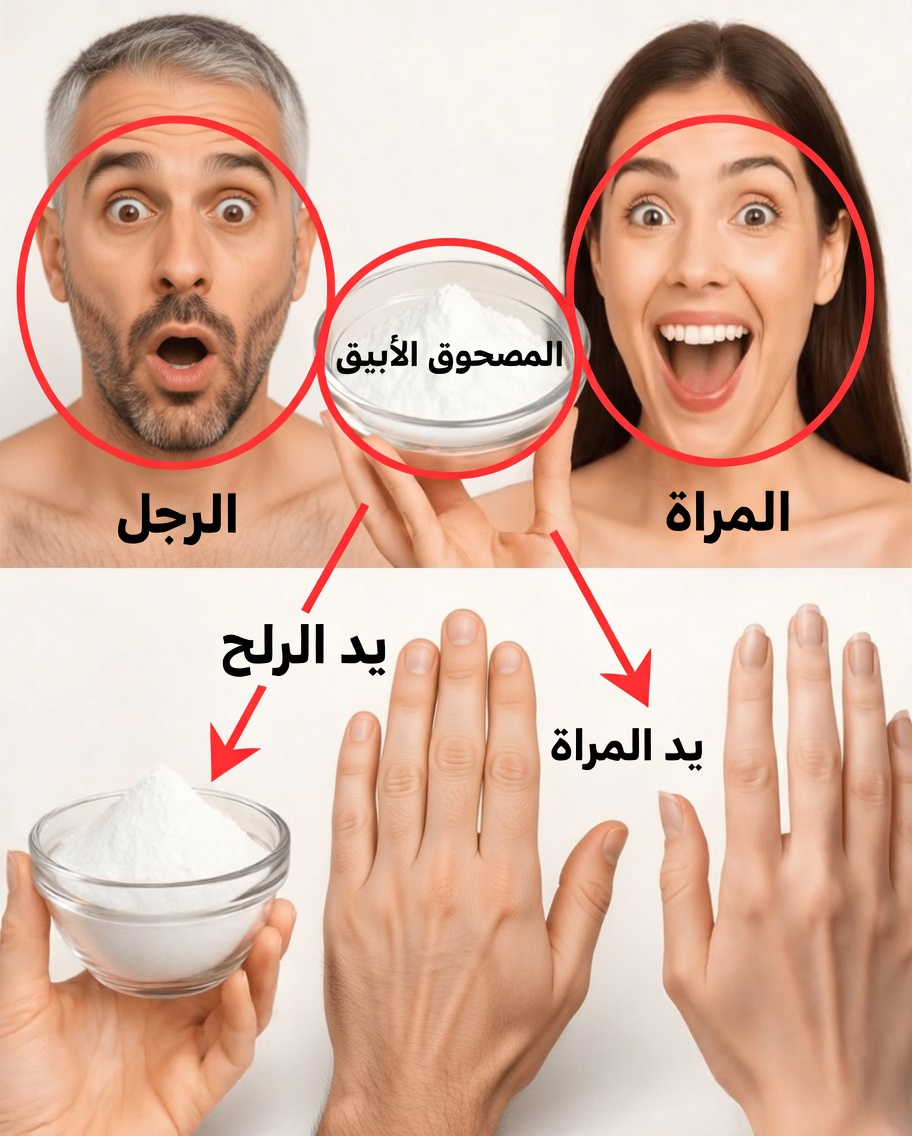 اكتشف كيف يمكن لبيكربونات الصوديوم أن تغيّر مظهر بشرتك في دقائق – حتى بعد سن السبعين!