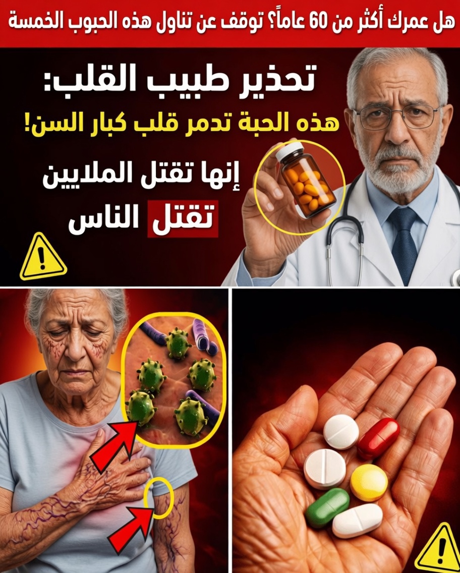 طبيب قلب يحذّر: هذه الحبة تدمّر قلوب كبار السن!