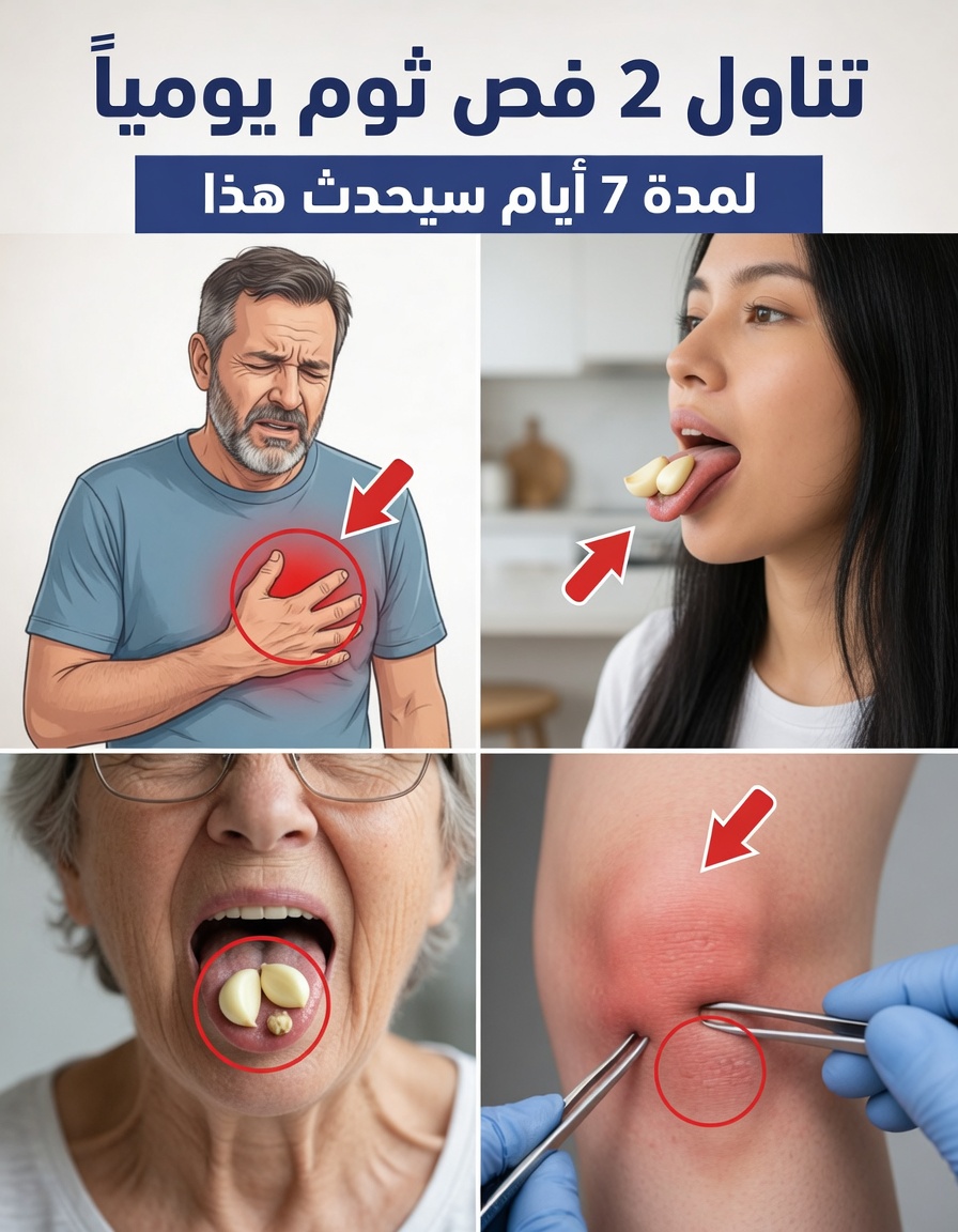 ماذا يحدث عندما تضيف فصّين فقط من الثوم يوميًا إلى روتينك – حتى بعد سن الخمسين!