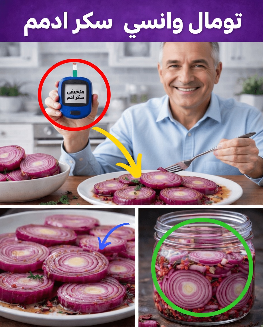 وصفة البصل التي قد تغيّر مستويات سكر الدم لديك، وتدعم شرايين أنظف، وتحمي قلبك!