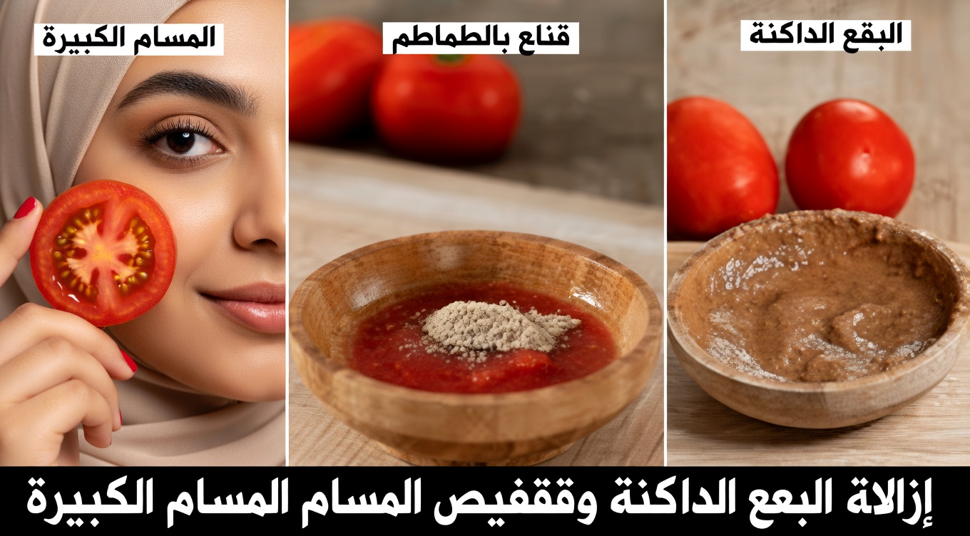 احصلي على بشرة خالية من العيوب طبيعيًا: قناع معجون الأسنان والطماطم الذي يستهدف المسام الواسعة والبقع الداكنة والشعر غير المرغوب فيه