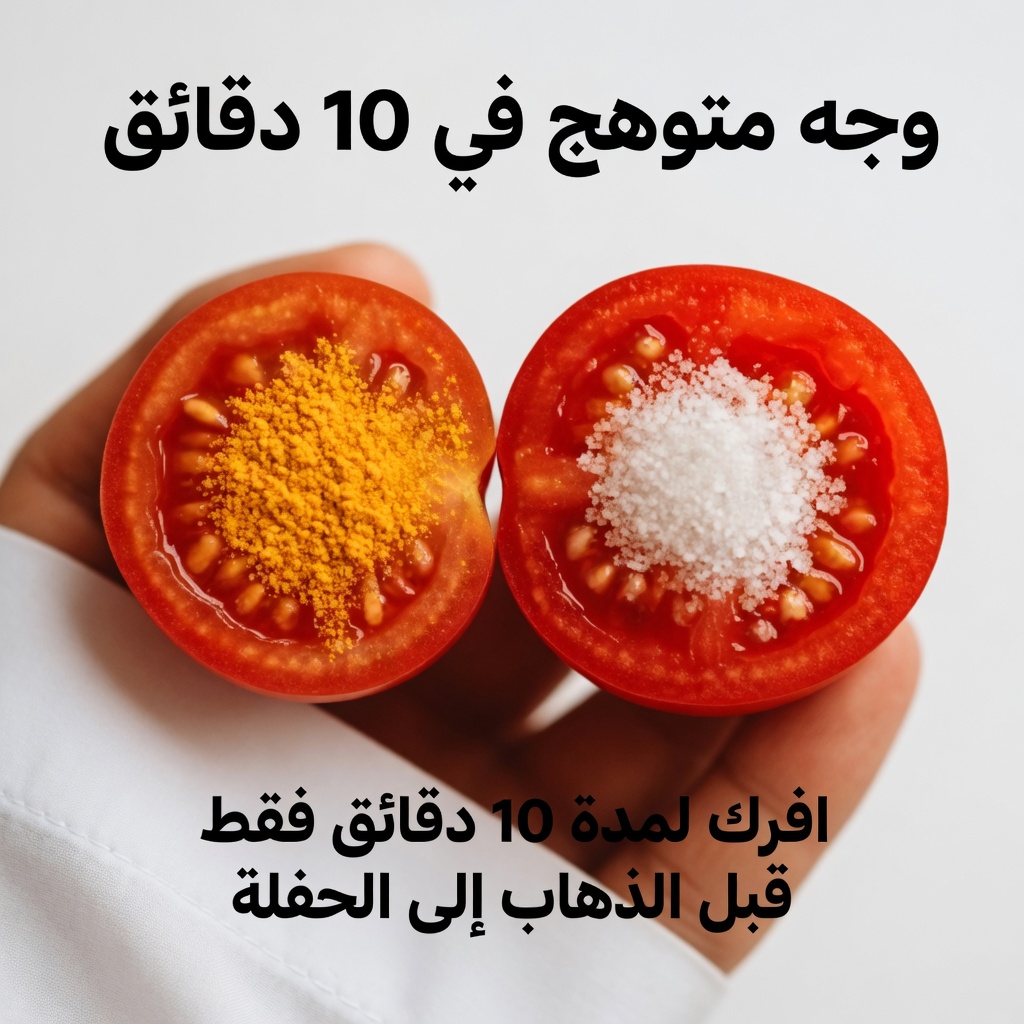 احصلي على بشرة خالية من العيوب طبيعيًا: قناع معجون الأسنان والطماطم الذي يستهدف المسام الواسعة والبقع الداكنة والشعر غير المرغوب فيه