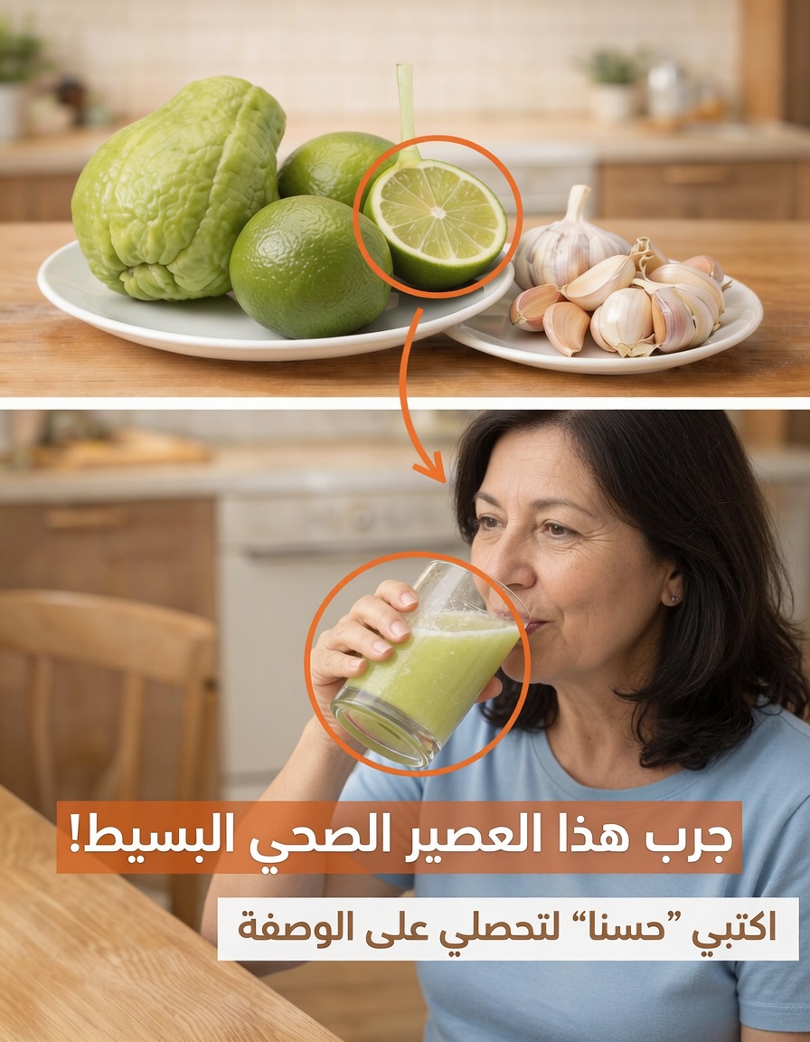 الشايوت والثوم والليمون: مكونات مطبخية قد تدعم الدورة الدموية وراحة المفاصل بعد سن الخامسة والأربعين