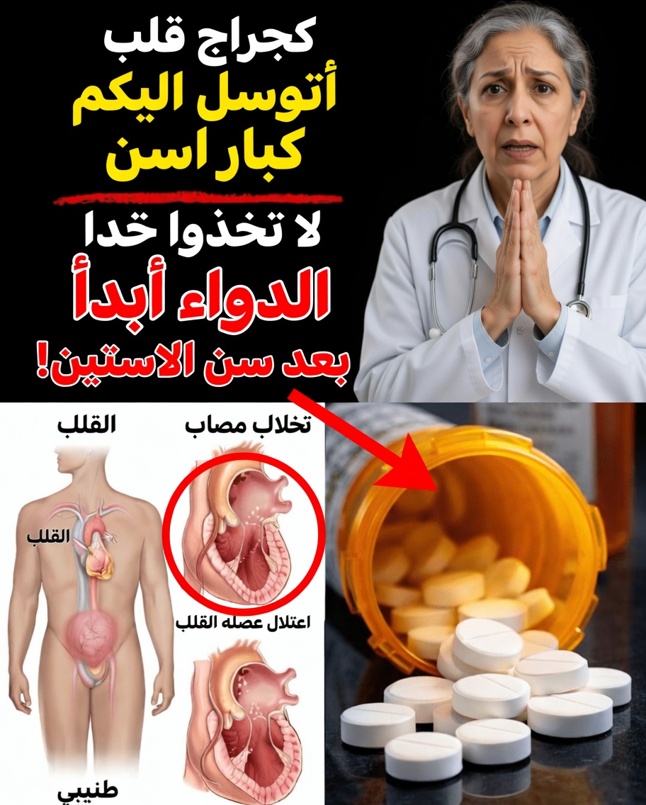 هل تؤثر هذه الحبة المسكنة الشائعة بصمت في صحة قلبك بعد سن الستين؟ ما الذي يجب أن يعرفه كل بالغ تجاوز الستين؟