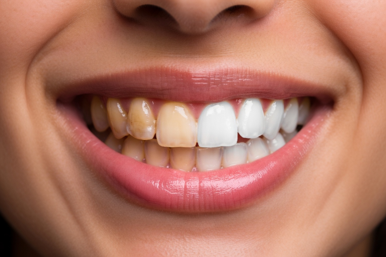 بريق متألّق: أسرار تبييض الأسنان الطبيعي