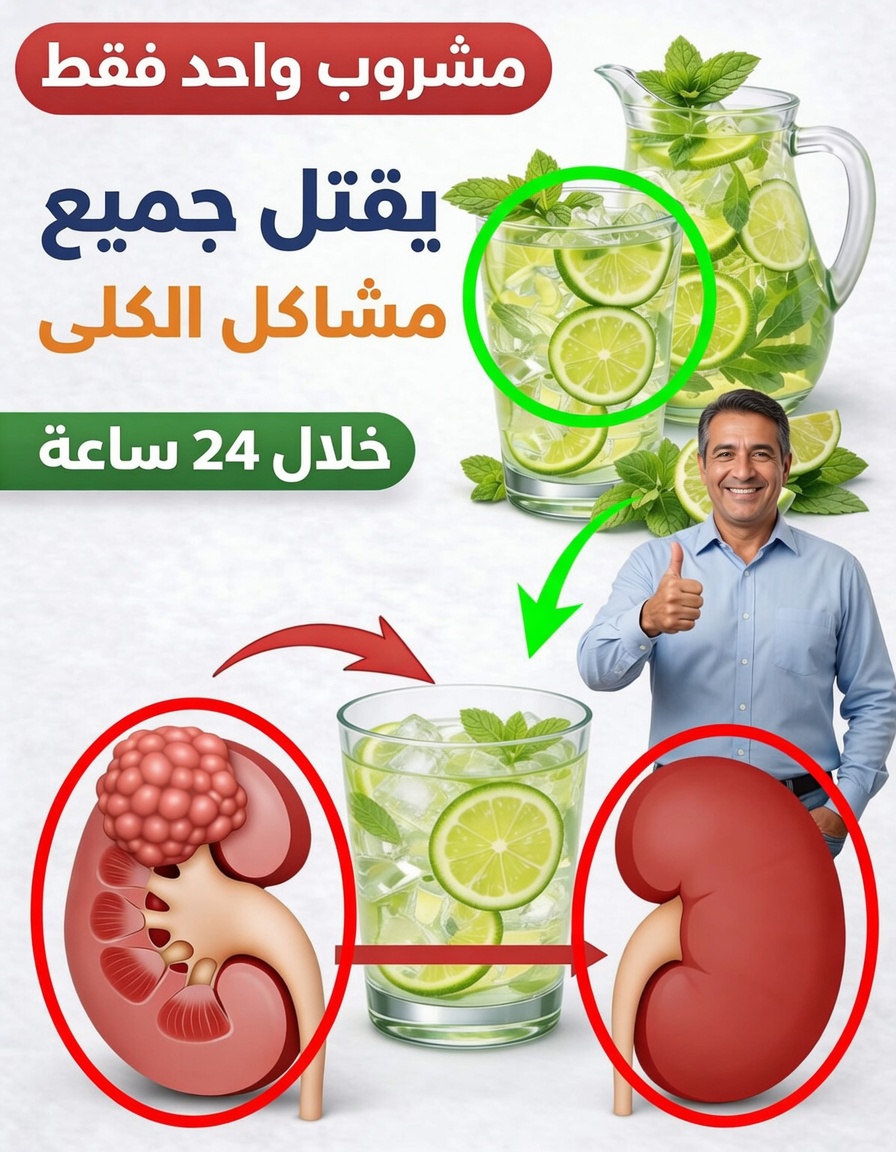 10 مشروبات صباحية يجب أن تعرفها لدعم صحة الكلى وطرد السموم طبيعيًا بعد سن الخامسة والأربعين