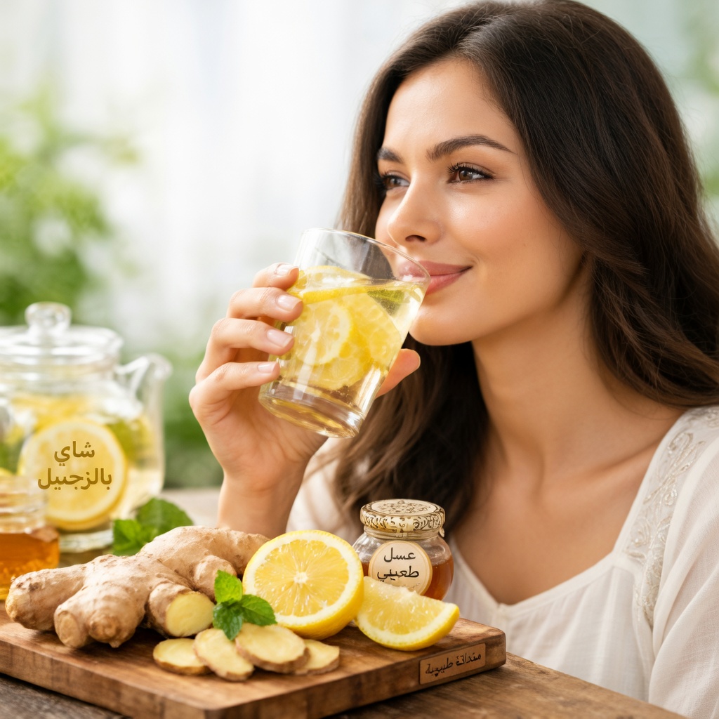 الزنجبيل + الليمون: تنظيف القولون قبل وبعد – ما الذي يحدث فعلاً عندما تجرب هذا المشروب البسيط