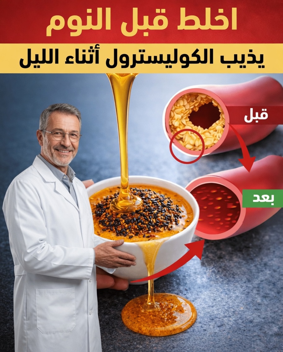 اخلط هذه المكونات الثلاثة قبل النوم: مشروب بسيط قد يساعد في دعم مستويات الكوليسترول الصحية أثناء الليل