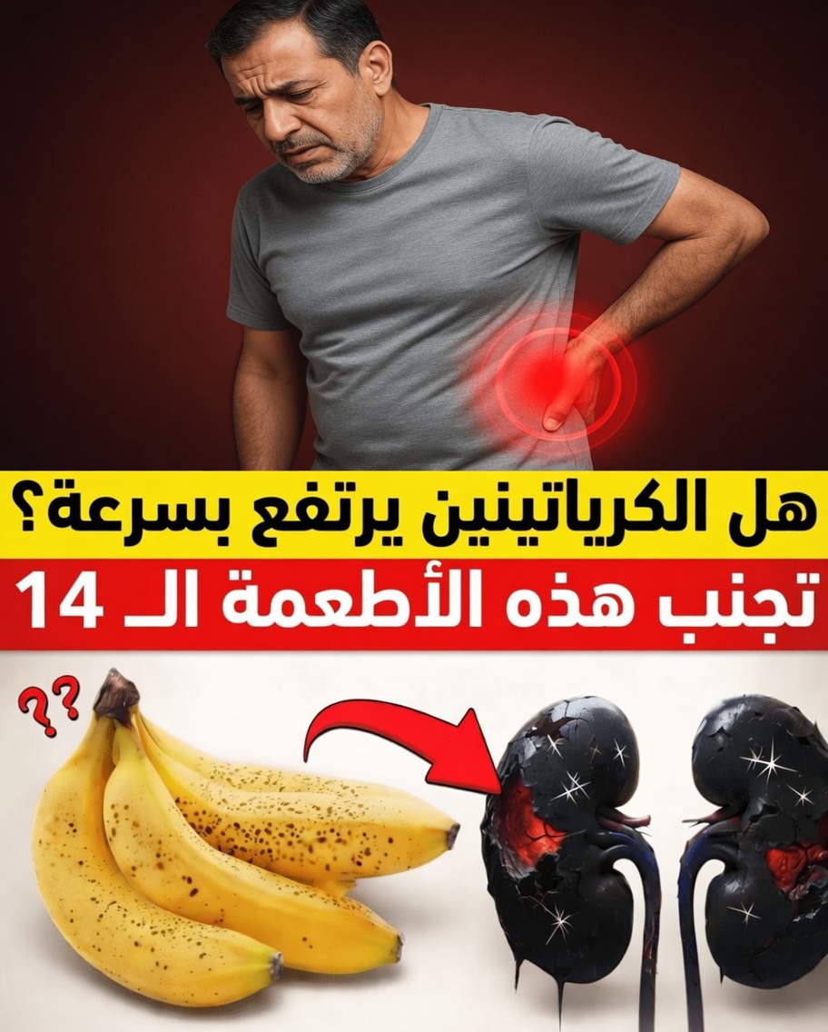 14 طعامًا “صحيًا” يوميًا قد يرفع الكرياتينين لديك بصمت بعد سن الخمسين (و7 وجبات خفيفة ليلية منقذة للكلى ستتمنى لو أنك عرفتها مبكرًا)