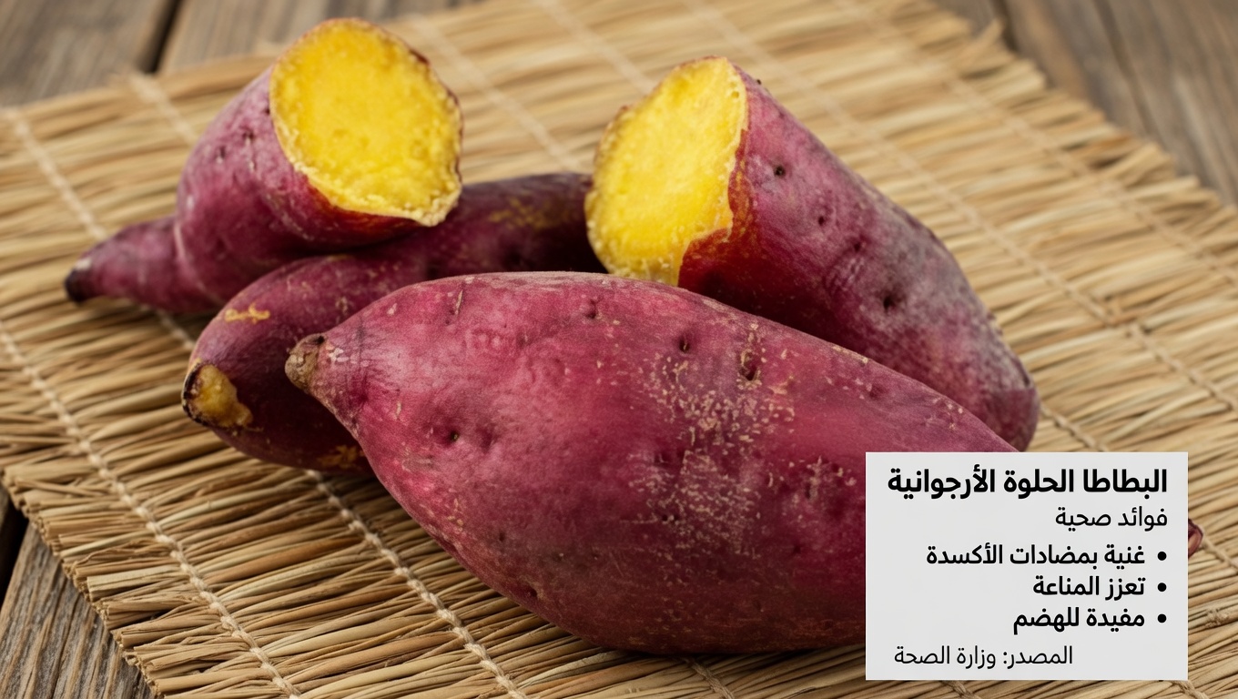 10 فوائد صحية لإدخال البطاطا الحلوة في نظامك الغذائي اليومي