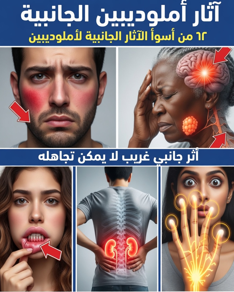 الآثار الجانبية لأملوديبين: ما الذي تعنيه فعلاً وخطوات بسيطة قد تساعد في تقليل الانزعاج