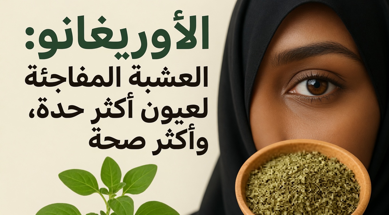 الأوريغانو للعينين: هل يمكن أن يدعم هذا العشب اليومي بصرك بعد سن الأربعين؟