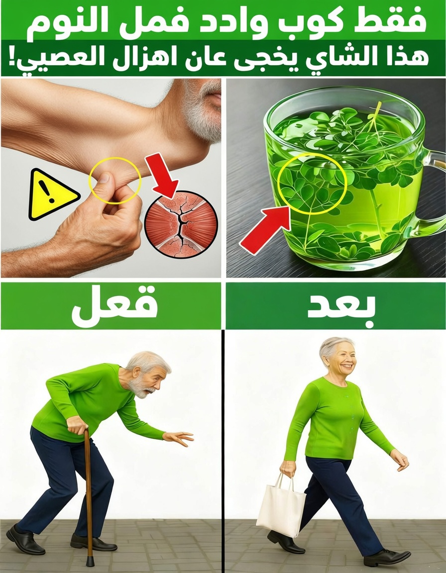 فوق سنّ الستين؟ هذه الأنواع الثلاثة من الشاي اليومي قد تساعدك على إعادة بناء العضلات والمشي بثقة من جديد