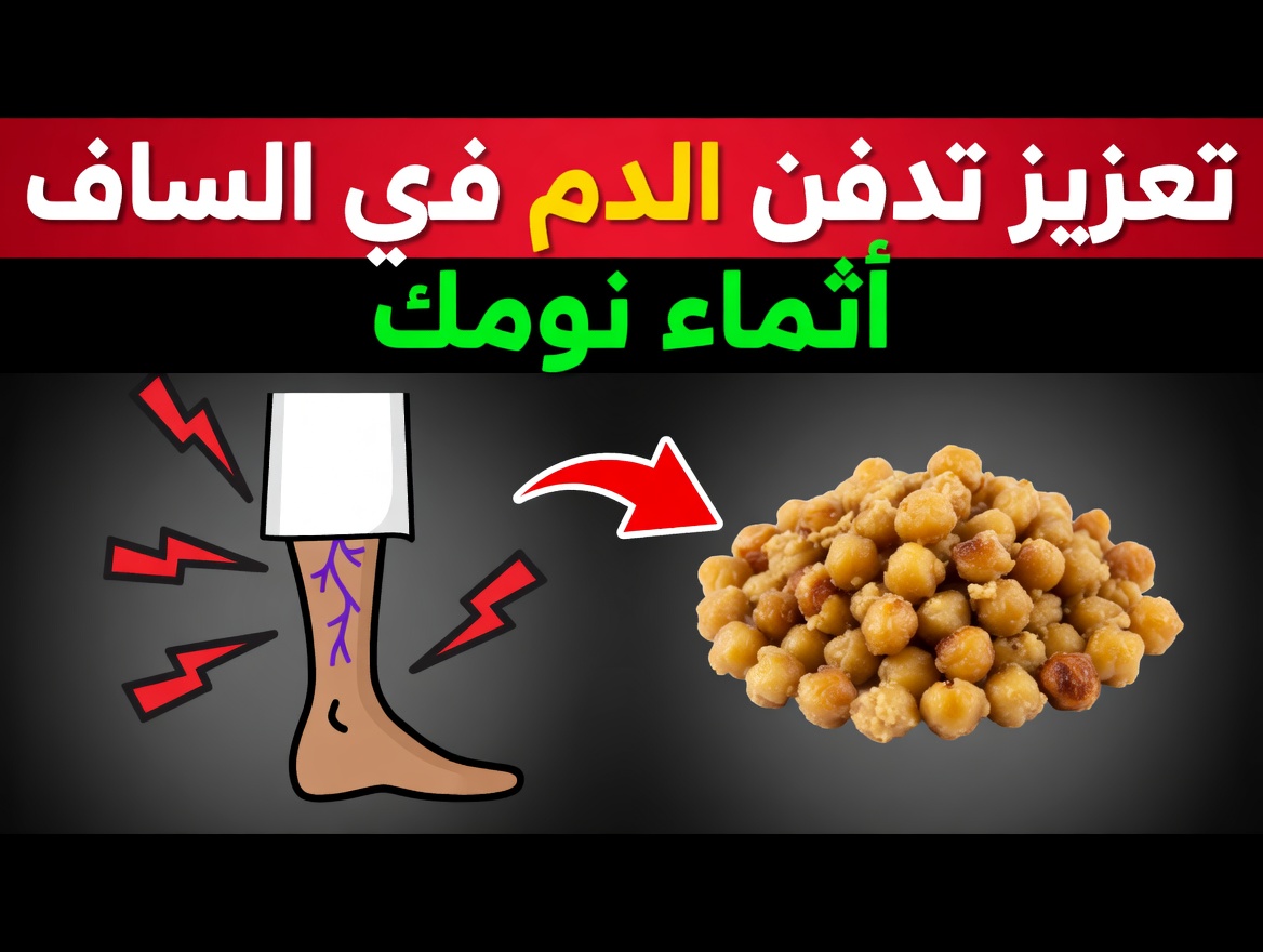 ما الذي ينبغي تناوله قبل النوم لدعم دورة دموية أكثر صحة في الساقين طوال الليل للبالغين فوق سن 45 عامًا
