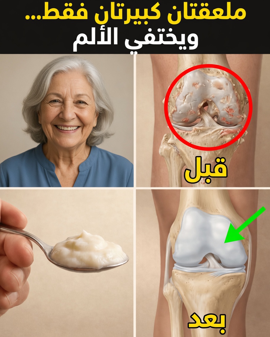 الطعام التقليدي الوحيد الذي قد يساعد على تهدئة آلام الركبة ودعم صحة الغضاريف بعد سن الأربعين