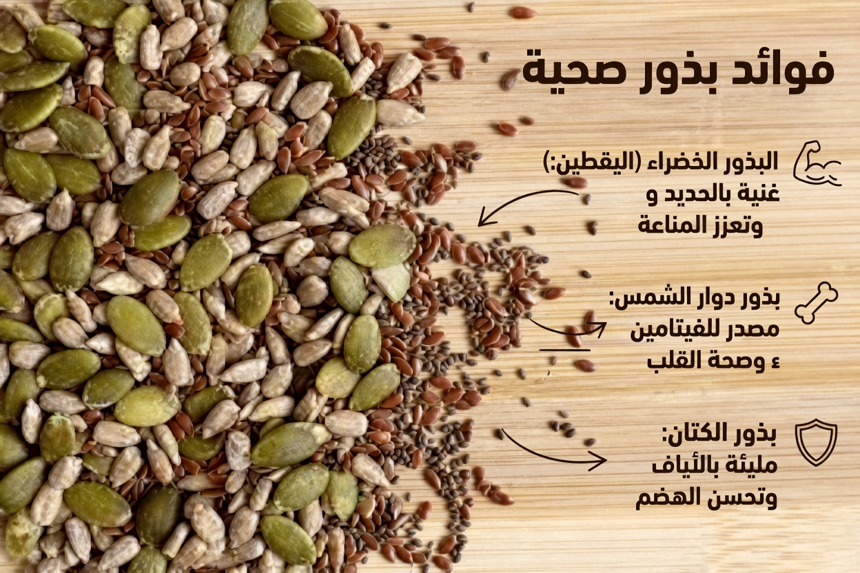 عادة صباحية بثلاث بذور يقسم بها بعض كبار السن لتحسين حدة البصر وصفاء التفكير