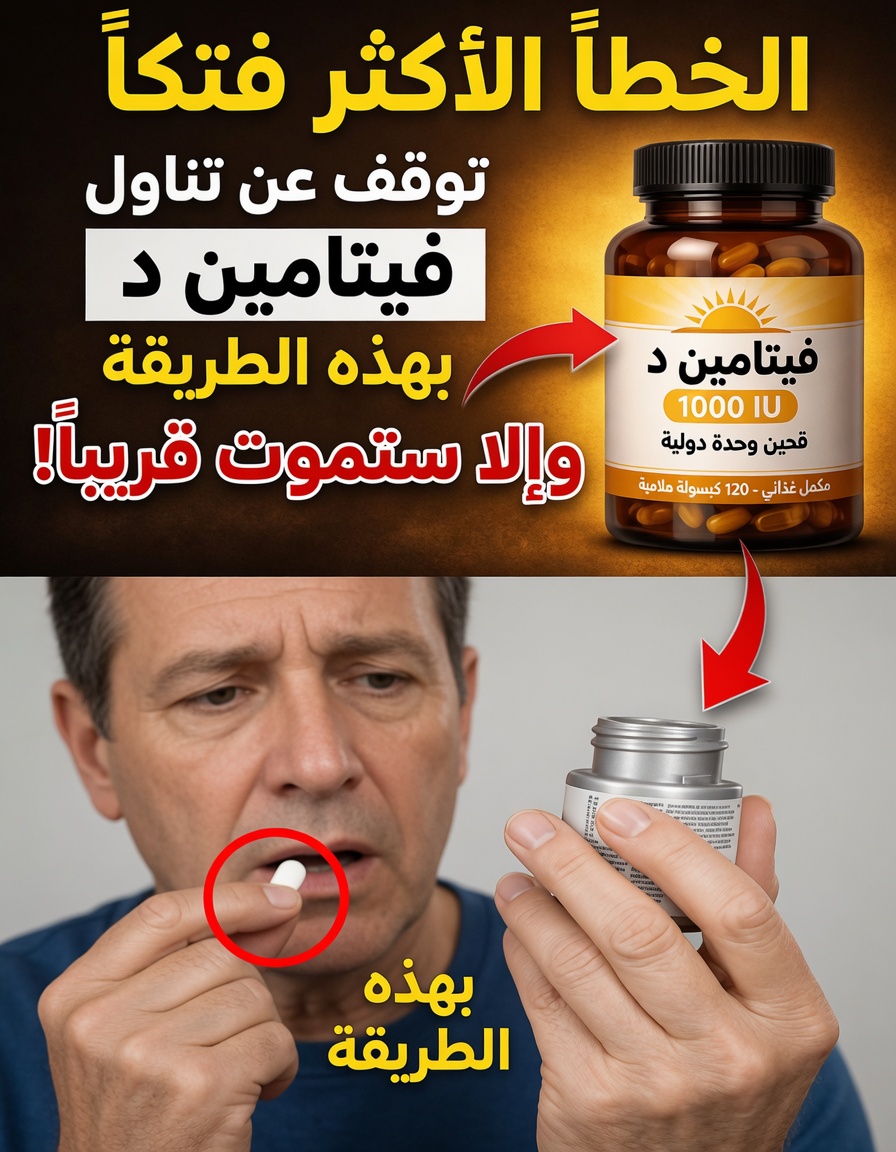 هل عمرك فوق 50 عامًا وتتناول فيتامين د؟ تجنّب هذه الأخطاء الشائعة للبقاء آمنًا وبصحة جيدة