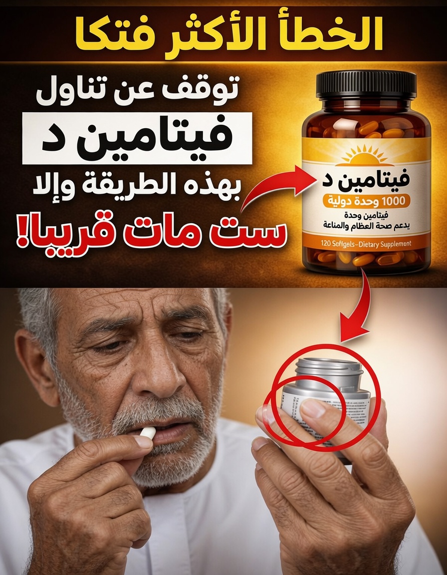 هل تجاوزت الستين؟ لا تتوقف عن تناول فيتامين د—أصلح هذه الأخطاء الشائعة أولًا