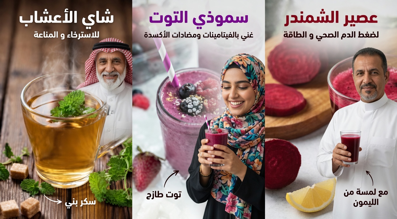 7 عصائر صباحية تدعم التوازن الطبيعي لجسمك يوميًا