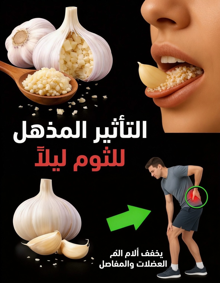 تناول الثوم قبل النوم—وشاهد ما يحدث خلال الليل! (هذه العادة البسيطة قد تفاجئك)