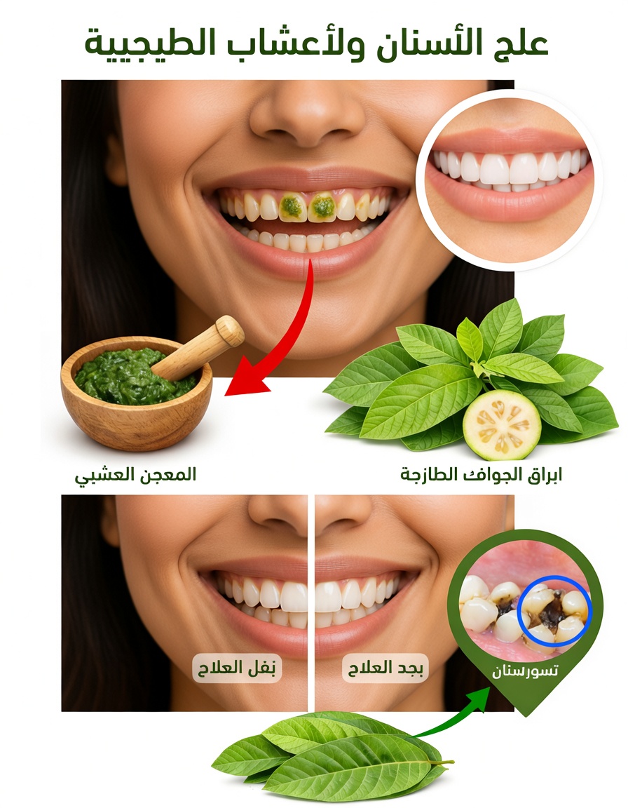 أفضل 3 طرق طبيعية لدعم صحة الأسنان باستخدام أوراق الجوافة – بسيطة وفعّالة من حيث التكلفة!