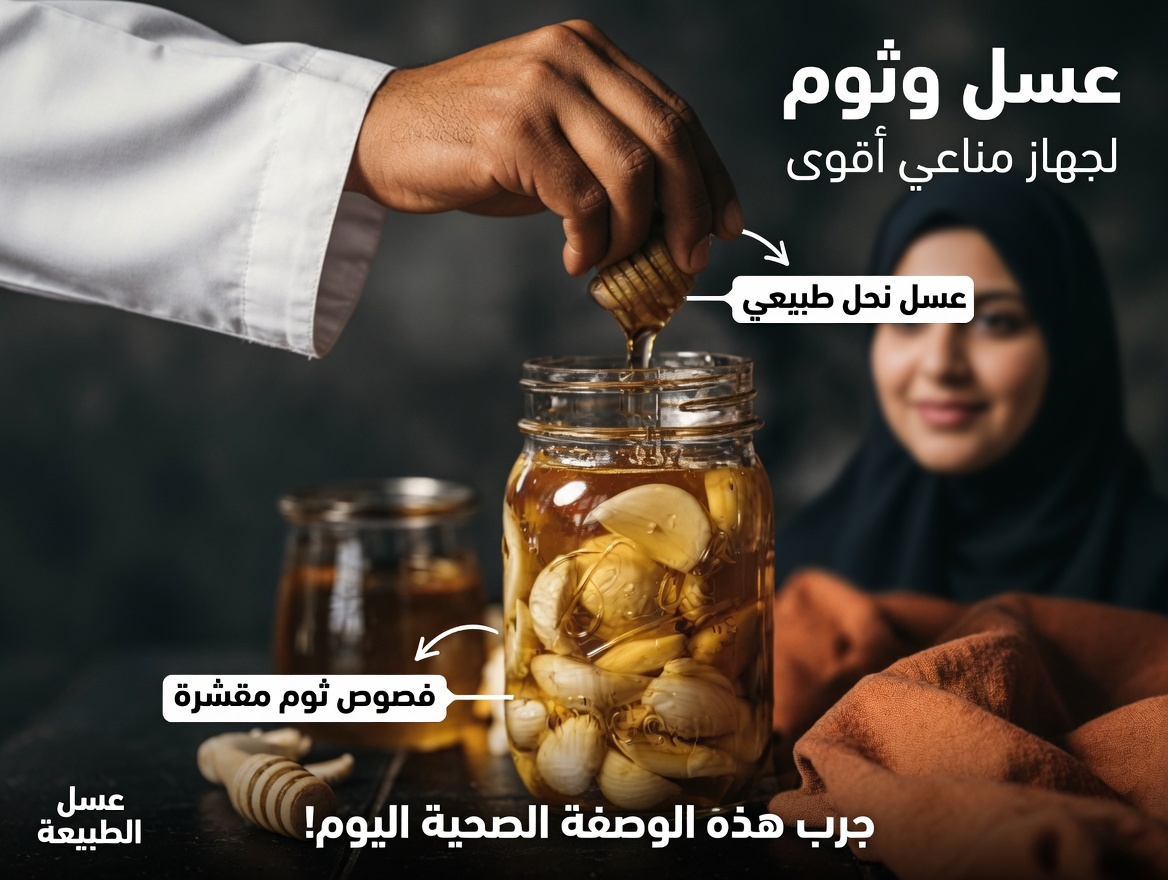 ملعقة كبيرة كل صباح لتنظيف الأوعية الدموية بشكل طبيعي