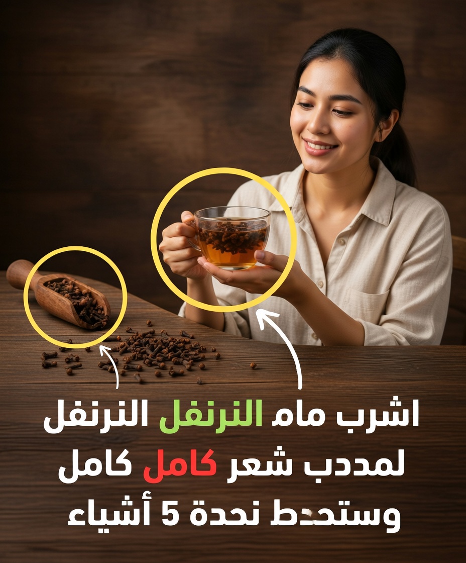 اشرب ماء القرنفل يوميًا لمدة شهر: 5 تغييرات مفاجئة قد تلاحظها في جسمك