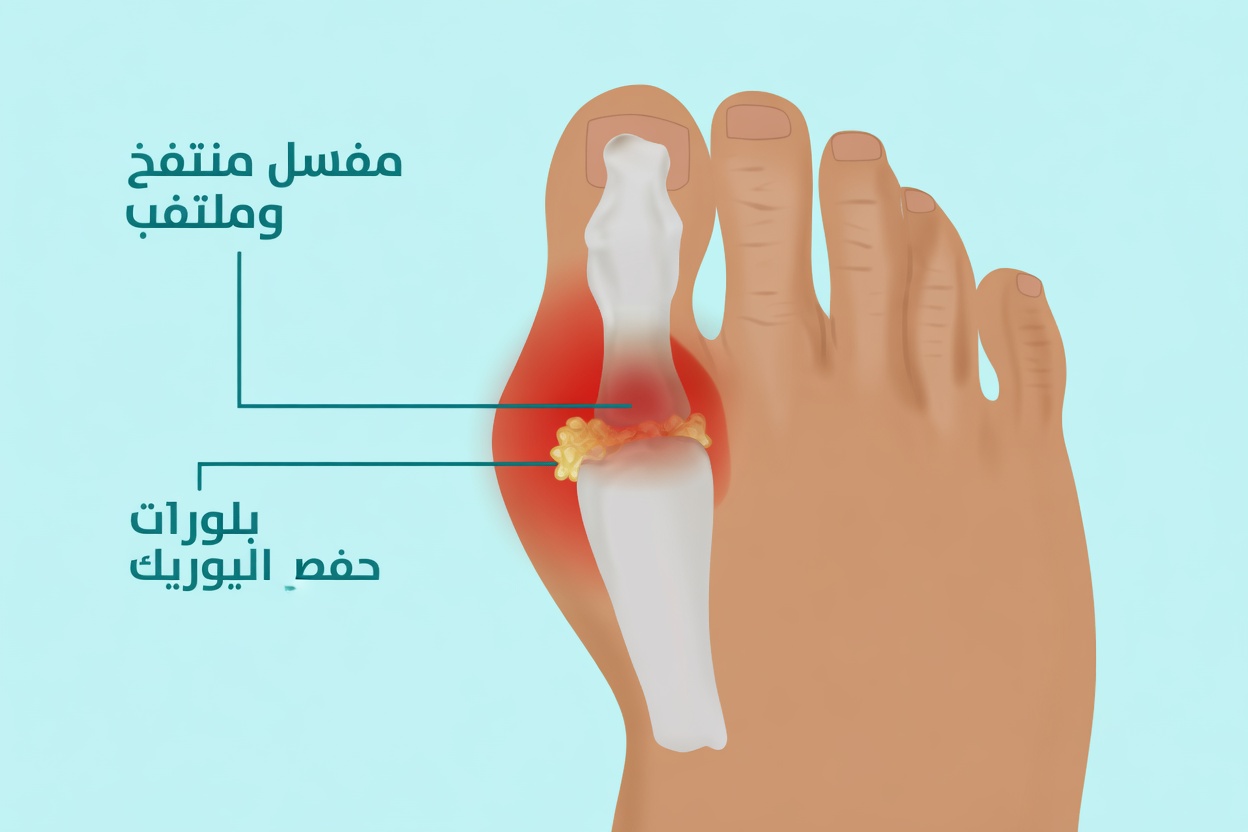 أسهل وأسرع الطرق للمساعدة في التخلص من بلورات حمض اليوريك من جسمك للوقاية من النقرس وآلام المفاصل