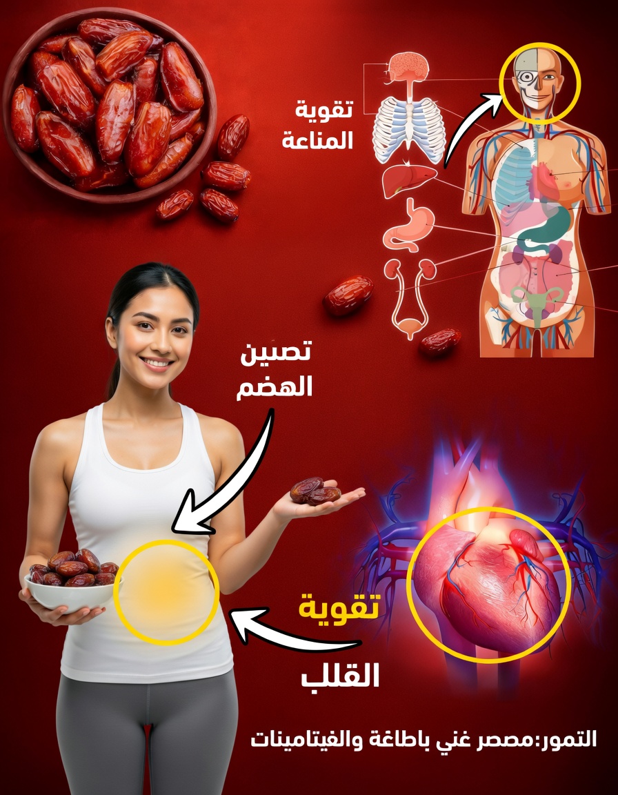 الفوائد المذهلة للتمر: غذاء خارق غني بالعناصر الغذائية