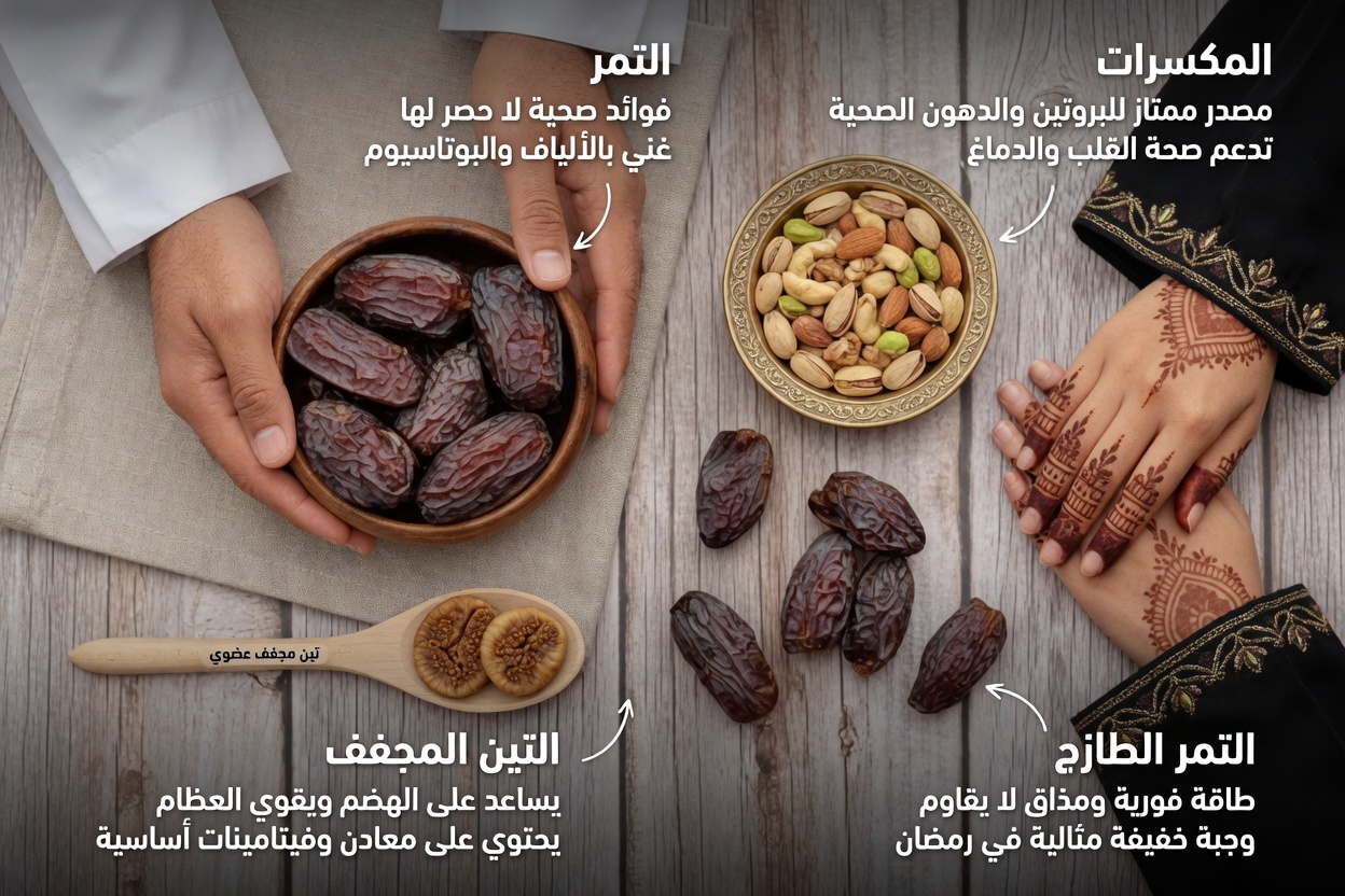 الفوائد المذهلة للتمر: غذاء خارق غني بالعناصر الغذائية